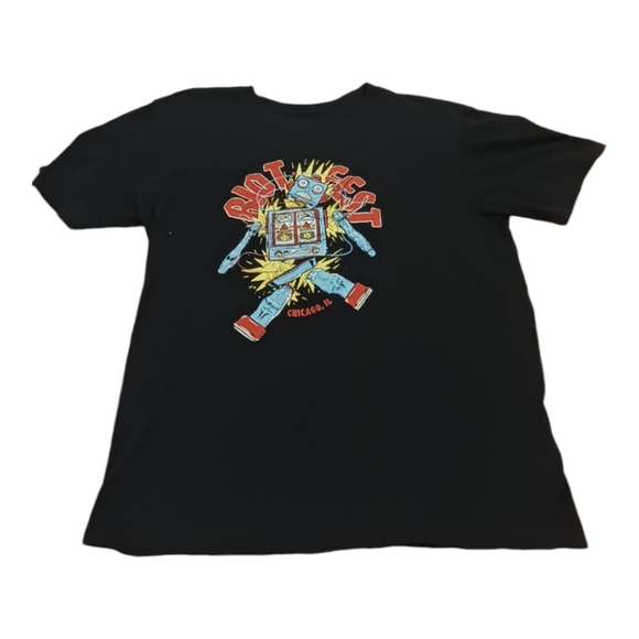 Riot Fest Robot Shirt - Picture 1 of 3